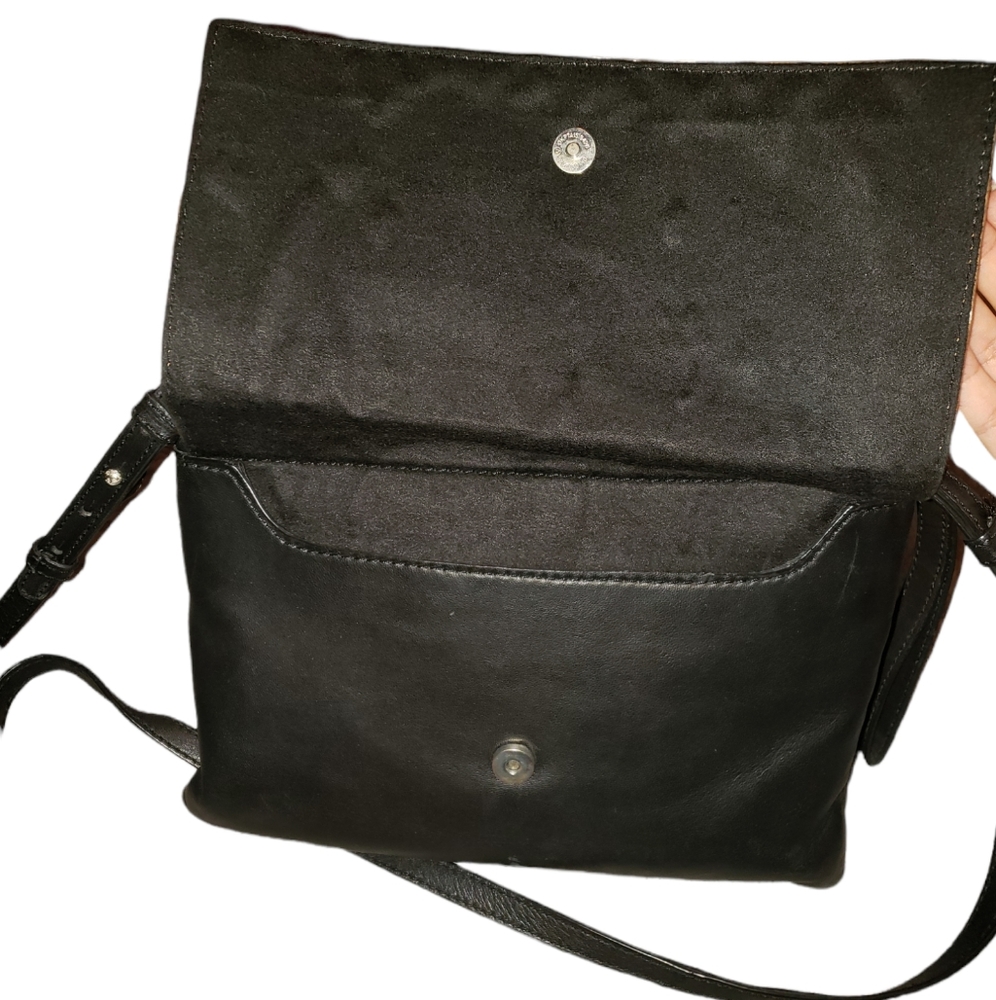 Zara Suede Leather Envelope Crossbody - Picture 5 of 8